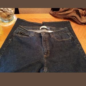 Gap Low Rise Flare Ankle Jeans Women's Size 14 Dar